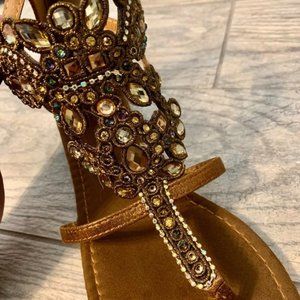 Jeweled Sandal - Size 9